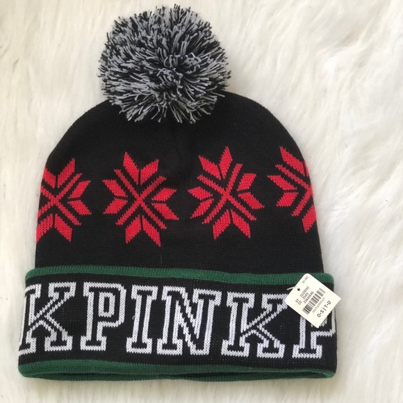 PINK Victoria's Secret Accessories - Victoria’s Secret PINK beanie